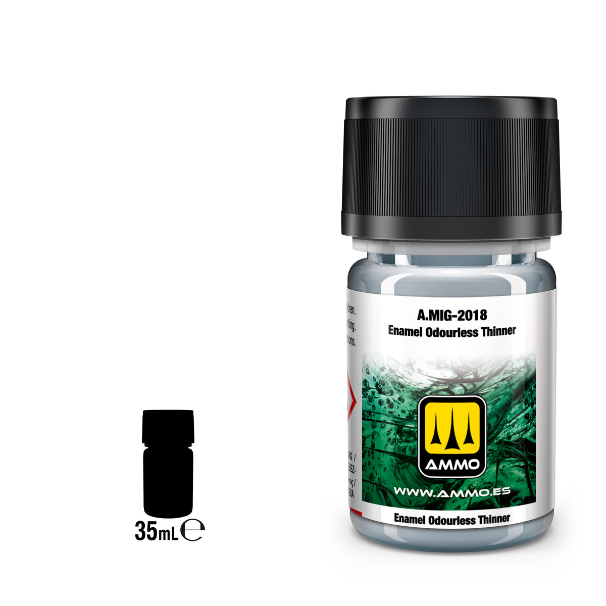 Enamel Odourless Thinner (35mL) - AMMO by Mig Jimenez