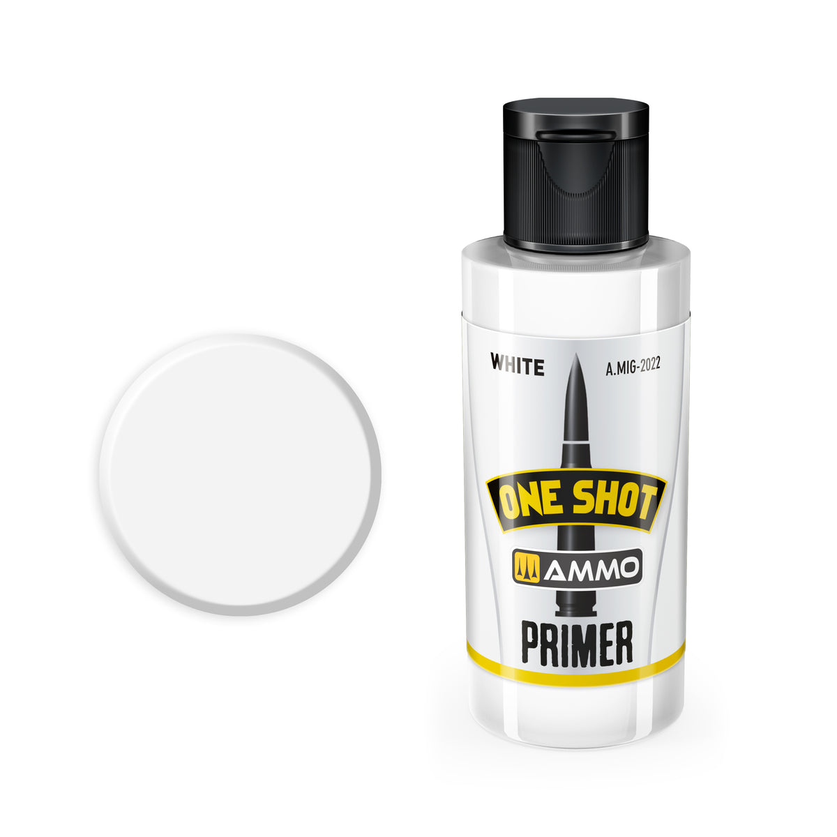 ONE SHOT PRIMER White (60mL) - AMMO by Mig Jimenez
