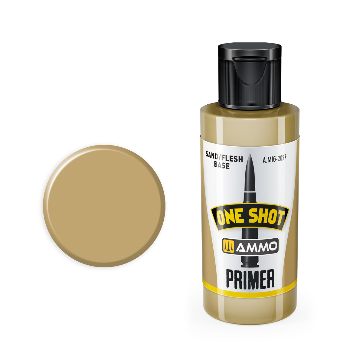 ONE SHOT PRIMER Sand Flesh (60mL) - AMMO by Mig Jimenez