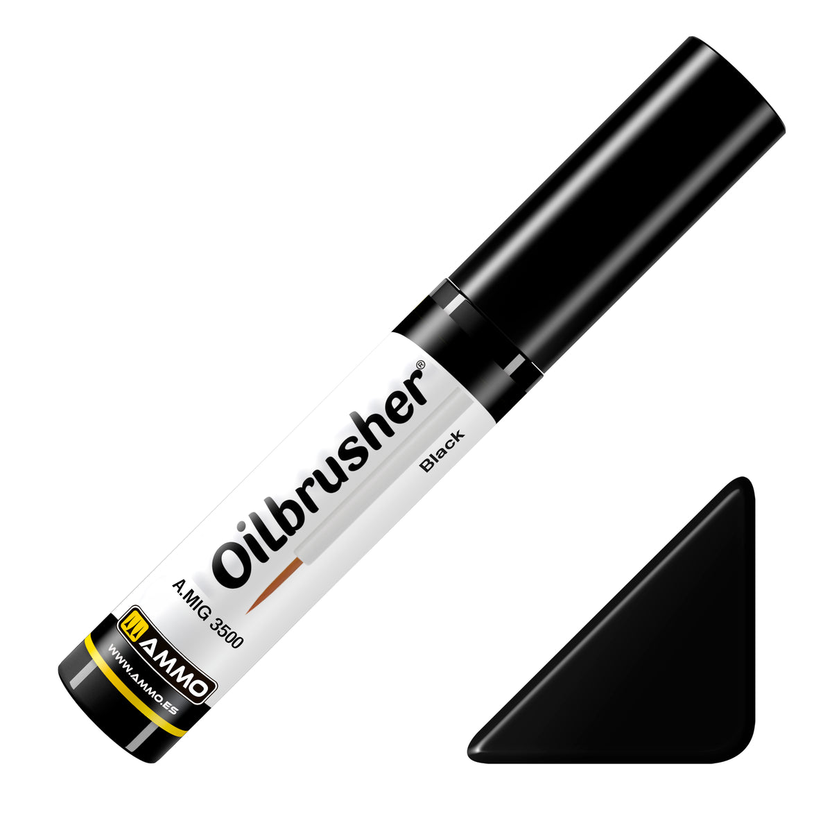 OILBRUSHER Black - AMMO by Mig Jimenez