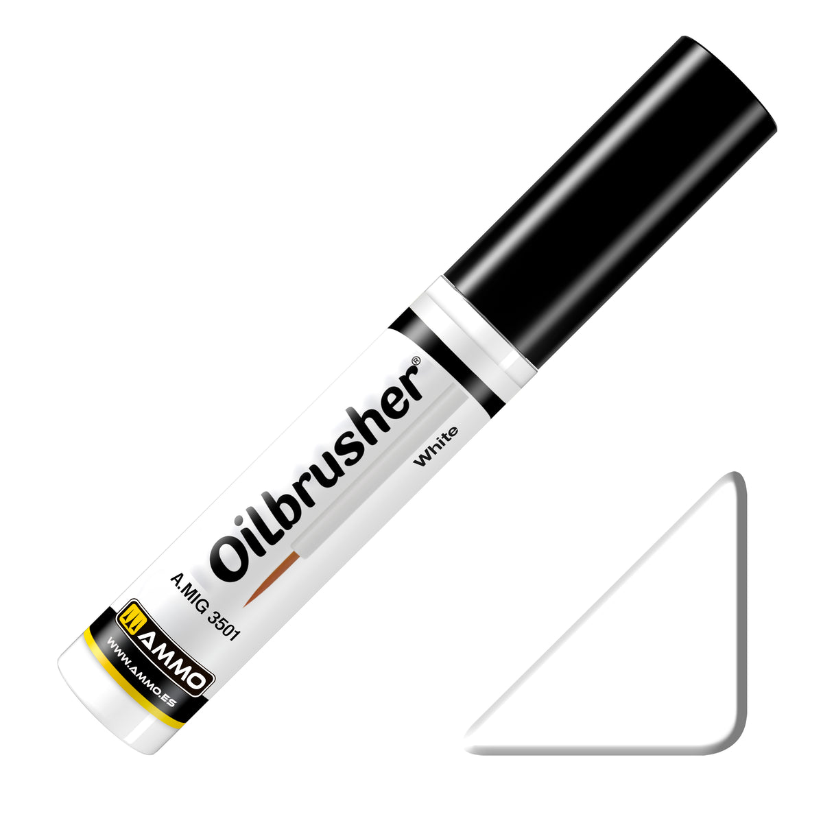 OILBRUSHER White - AMMO by Mig Jimenez