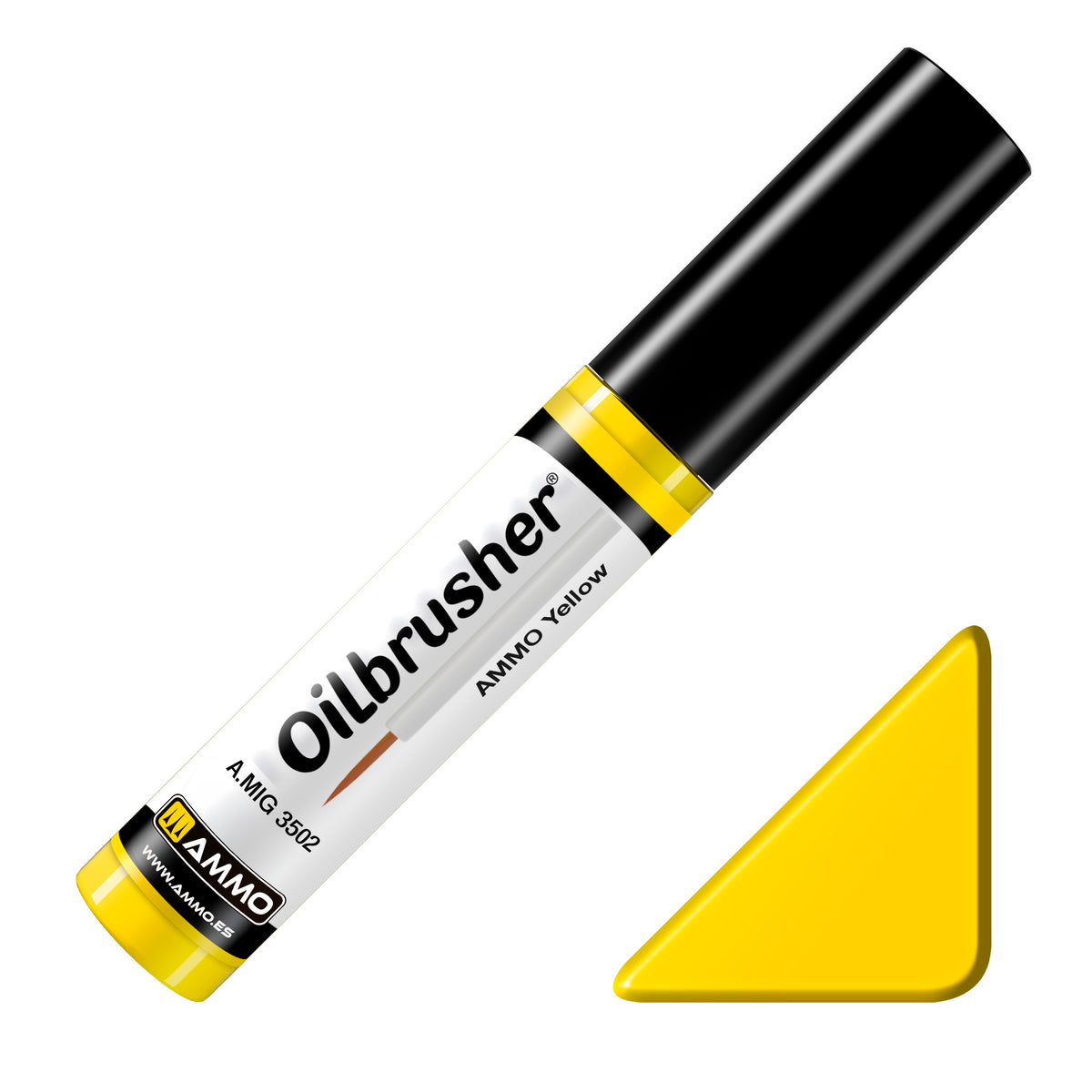 OILBRUSHER AMMO Yellow - AMMO by Mig Jimenez