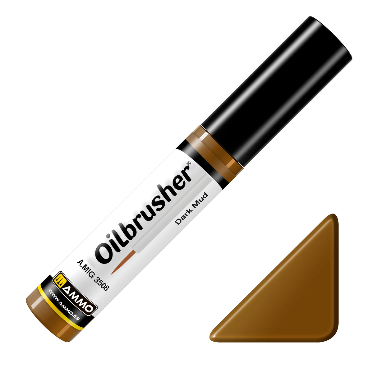 OILBRUSHER Dark Mud - AMMO by Mig Jimenez