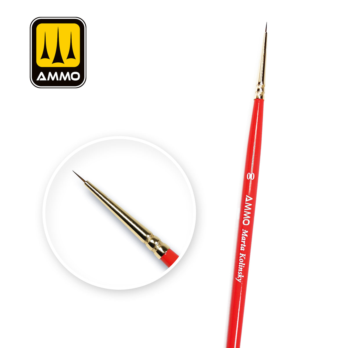 AMMO (00) High Quality Brush - AMMO by Mig Jimenez