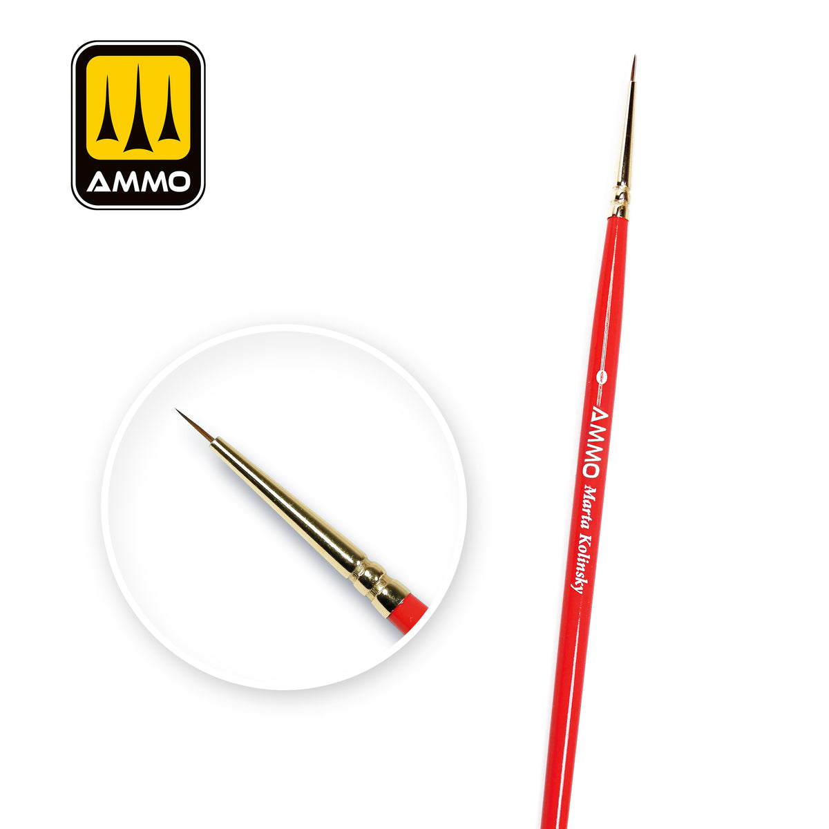 AMMO (0) High Quality Brush - AMMO by Mig Jimenez