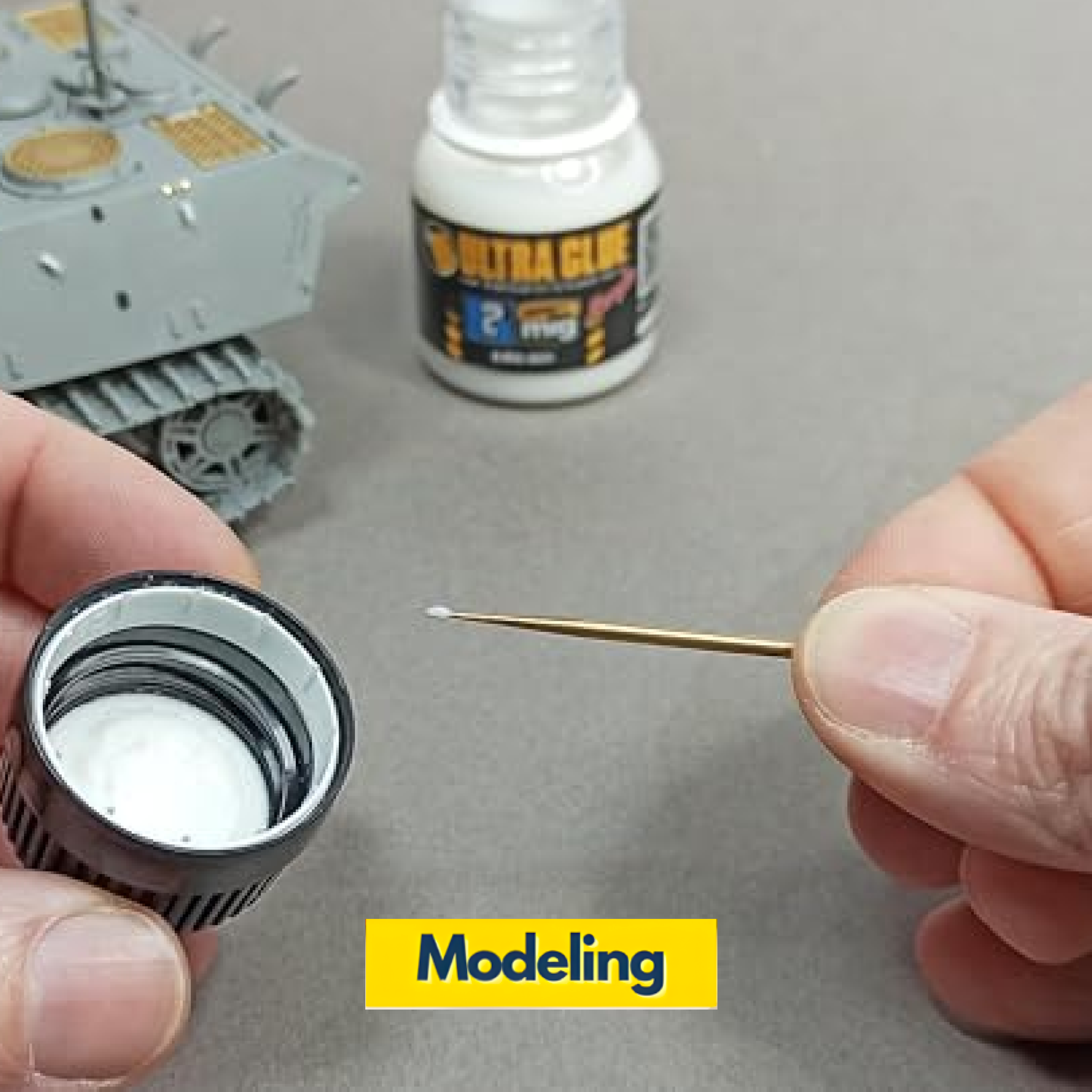 🧪 ULTRA GLUE Colle21, Colle Résine Colle21 & Ammo Mig – 40 ml. coller pièces photo-découpées, verrières transparentes, accessoires fragiles Produit pour bricolage & modélisme, pour des finitions parfaites !  ✨🔧 colle 21