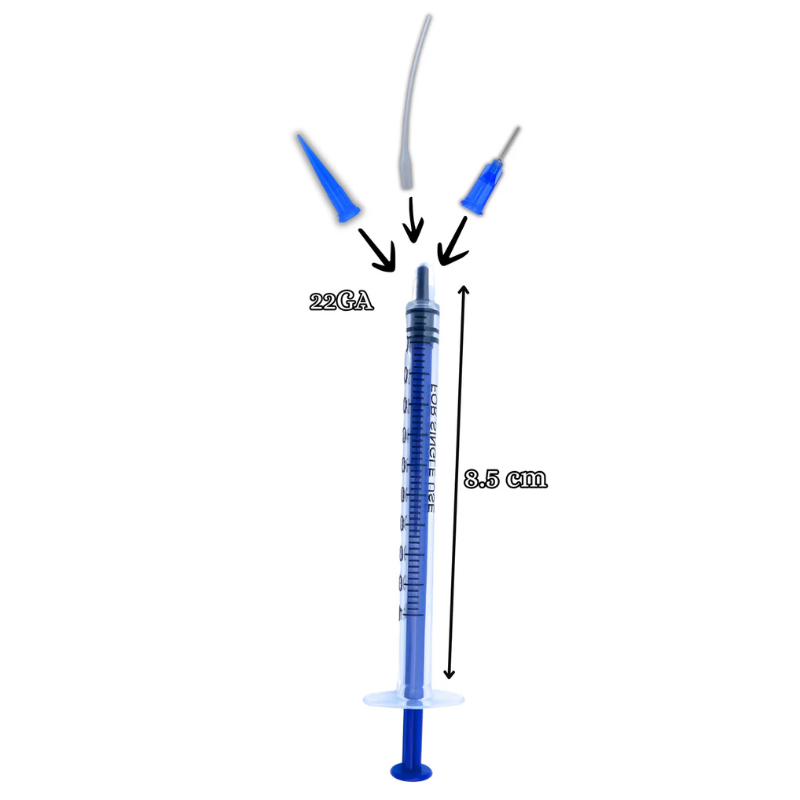 50 Seringues de Précision 22GA – Seringues professionnelle pour le Bricolage & Modélisme ! ✨🔆 colle 21