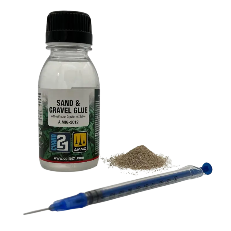 Display Pierre Décorative + Colle Sand & Gravel by Colle21/AmmoMig