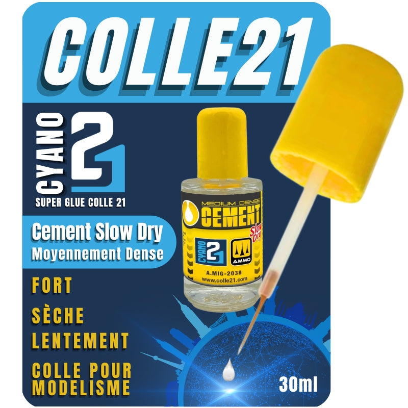 Ammo of Mig Jimenez Medium Dense Slow Dry Cement - 30mL Quick Glue A.MIG 2038