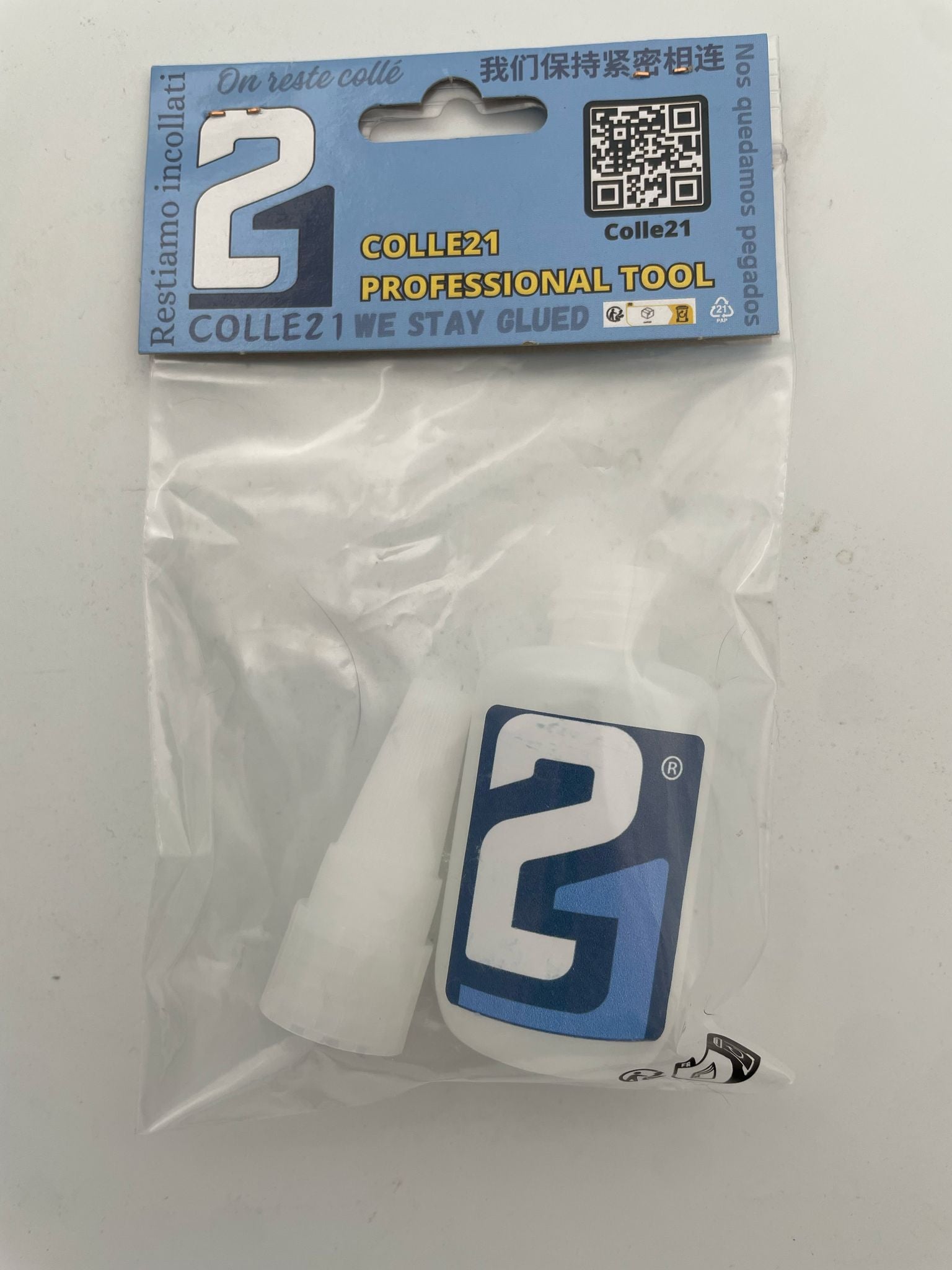 Flacon vide avec bouchon doseur pour Super Glue Colle21-quantité pour 20g de colle