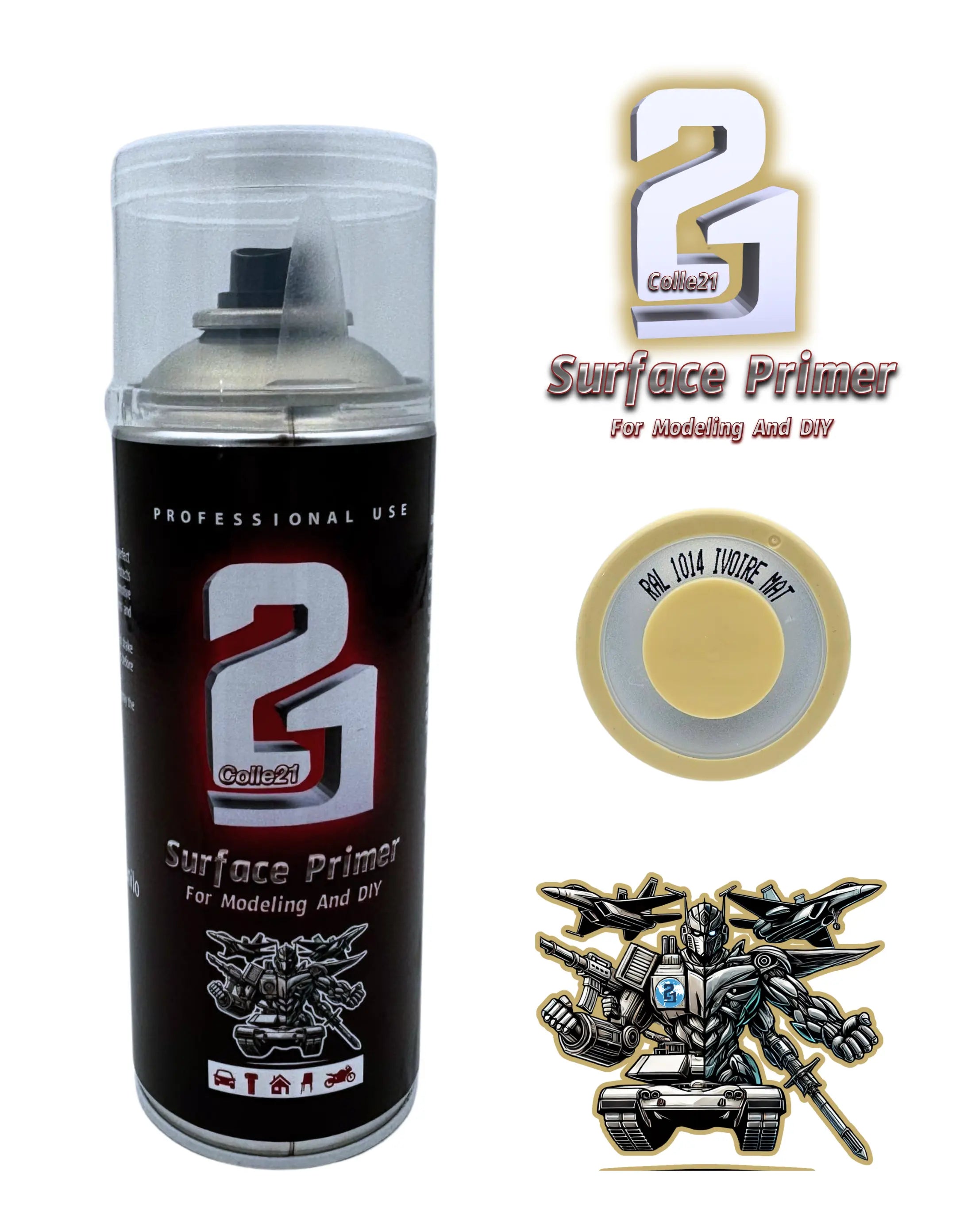 PRIMER SPRAY IVOIRE MATT