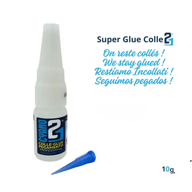 🚀 Superglue Cyano Colle21 10g | Colle Extra-Forte Ultra Fluide – Séchage Express – Réparations Précises & Multi-Matériaux – Format Compact & Haute Performance colle 21
