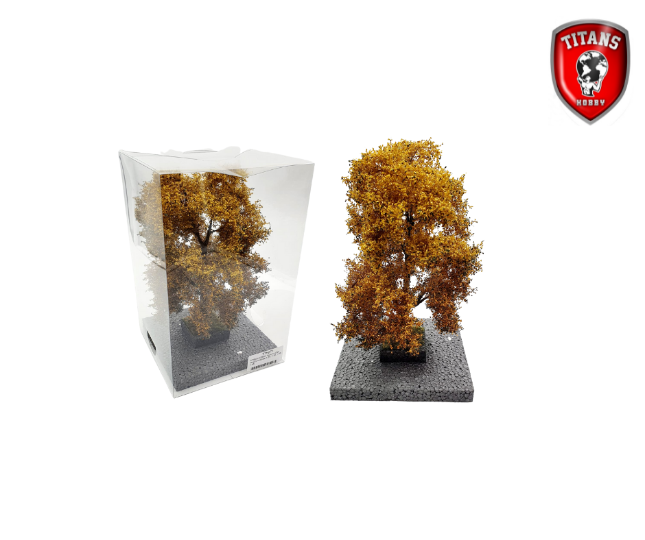 Chêne en automne - Échelle 1/43 ème colle 21