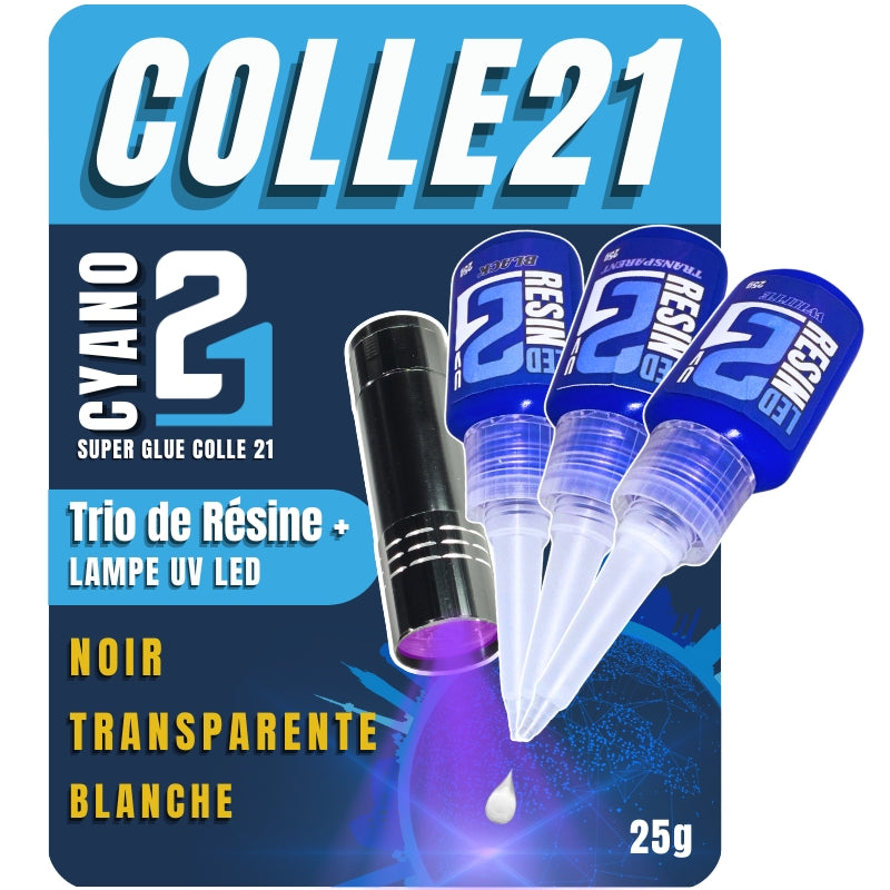 Résine UV LED Colle21