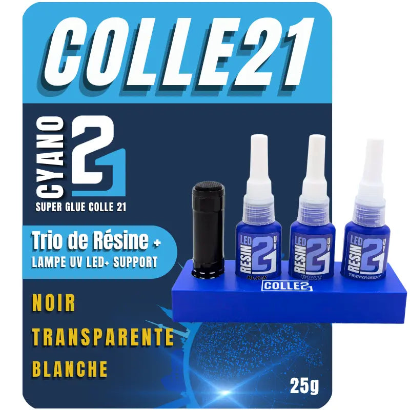 Résine UV LED Colle21