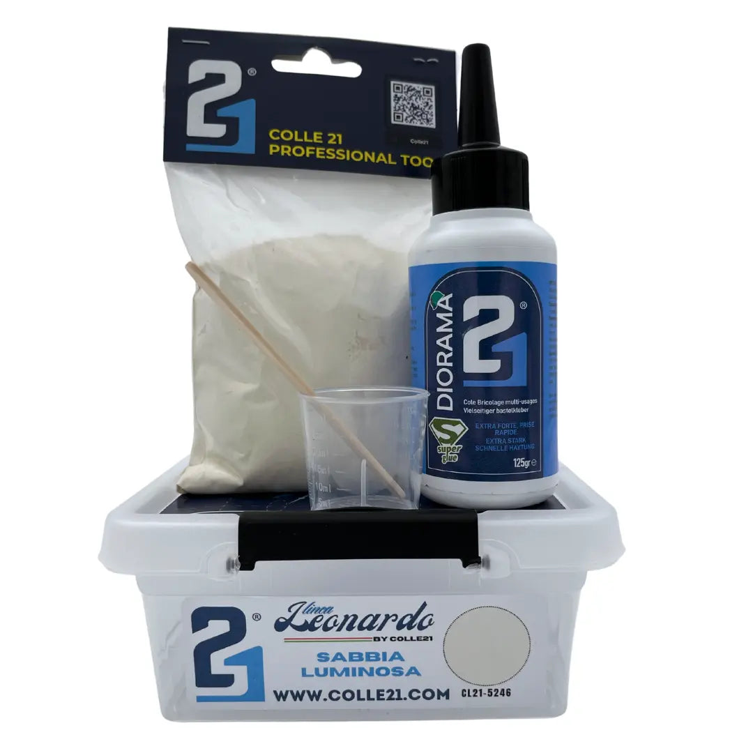 Terre Decorative Linea Leonardo – Sabbia Luminosa By Super Glue Colle21