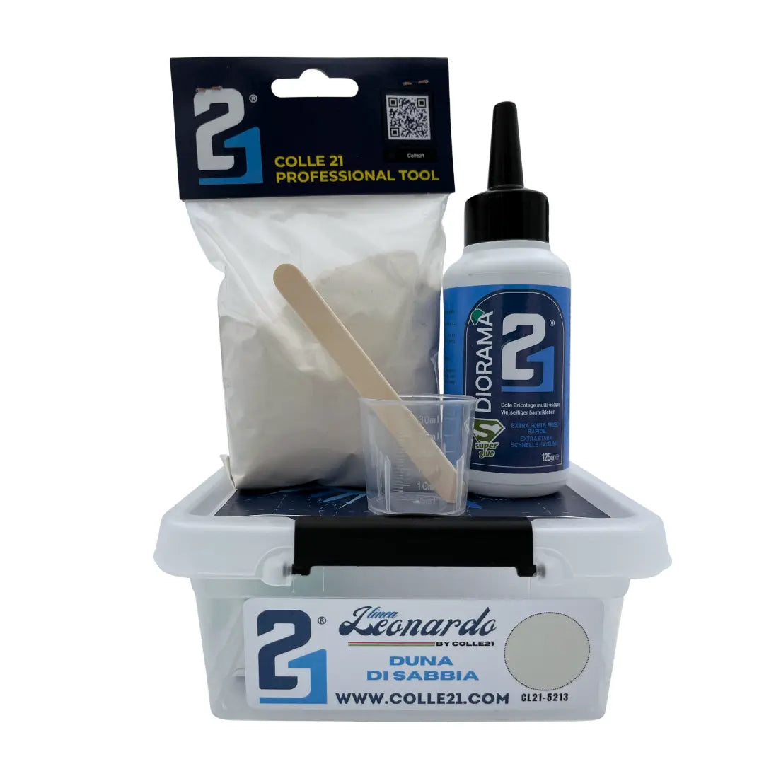 Terre Decorative Linea Leonardo – Duna di Sabbia By Super Glue Colle21