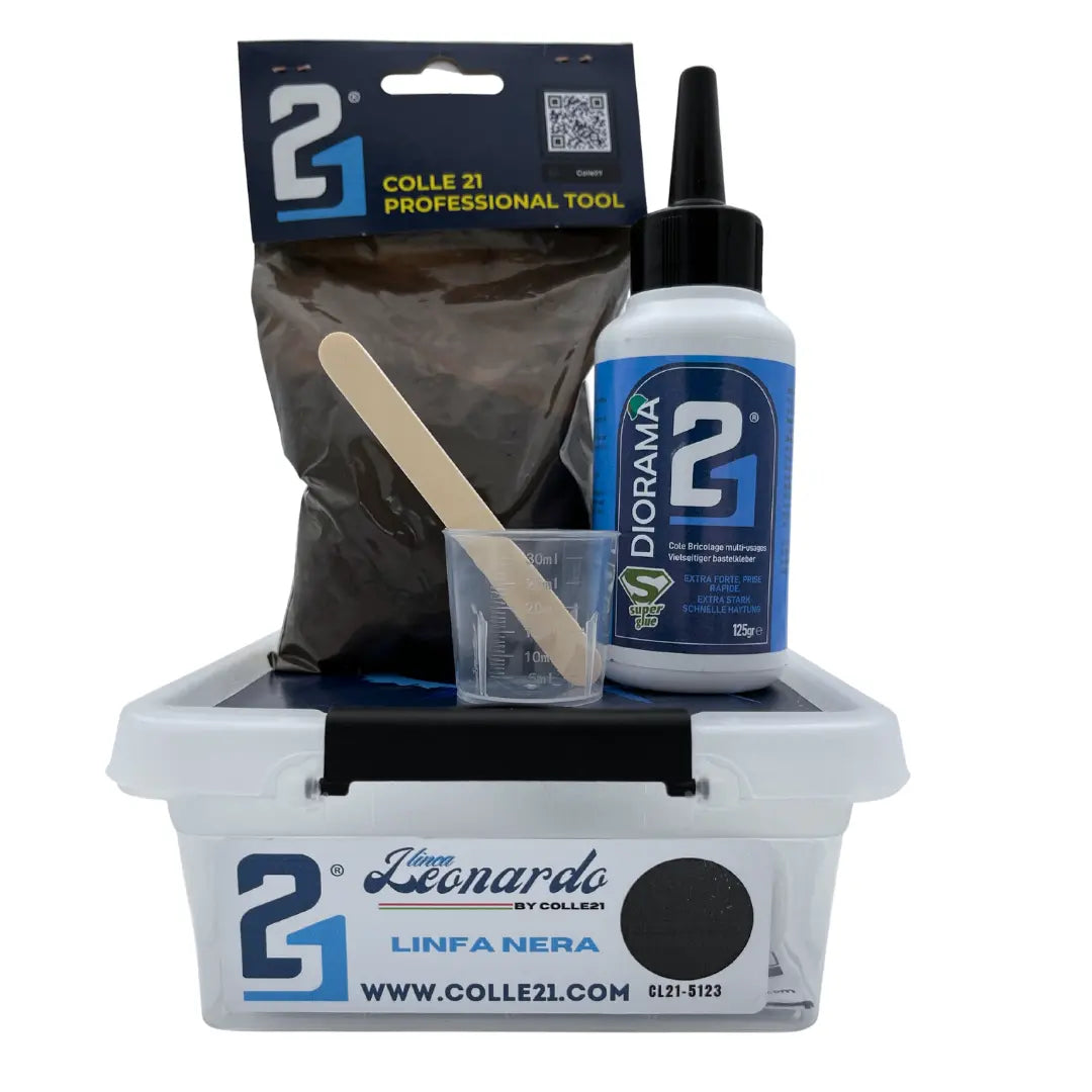 Terre Decorative Linea Leonardo – Linfa Nera By Super Glue Colle21