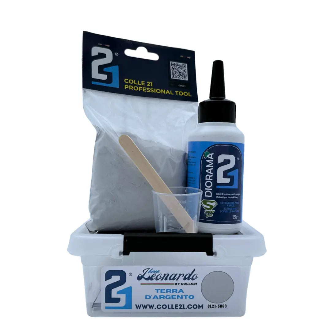 Terre Decorative Linea Leonardo – Terra d’Argento By Super Glue Colle21