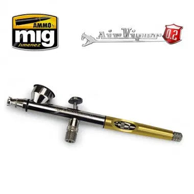 Air Viper Airbrush (0.2mm) by Ammo MIG - Aérographe Haute Précision pour le Modélisme et le DIY Colle 21