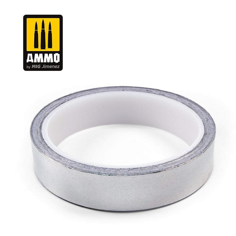 Cinta de aluminio 20 mm x 10m a.mig-8251