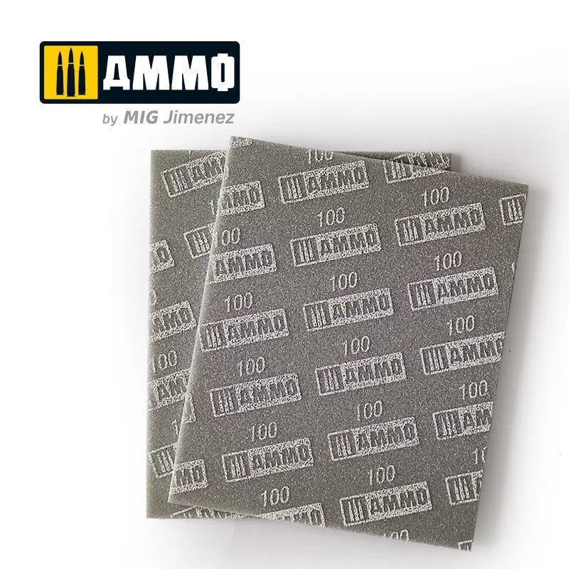 MIG A.MIG-8555 Sanding Sponge Sheet (100) – 2 pcs. Super Glue Colle 21