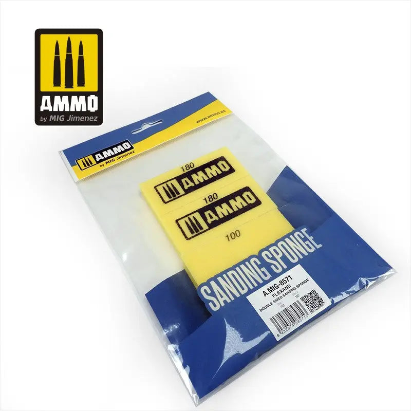 Éponge abrasive double face A.MIG-8571 Super Glue Colle 21