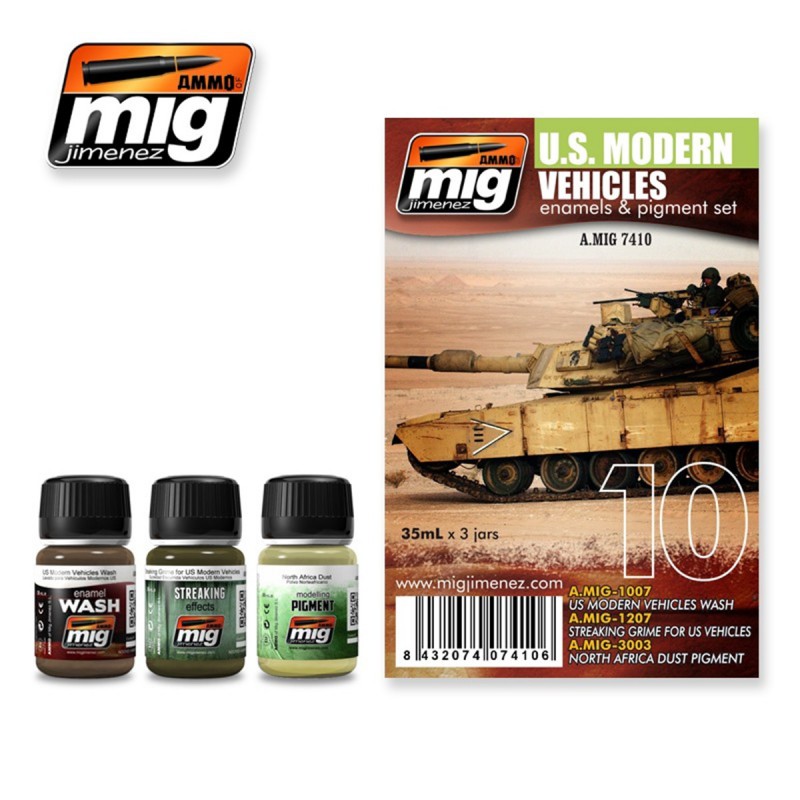A.MIG-7410 US Modern Vehicles Super Glue Colle 21