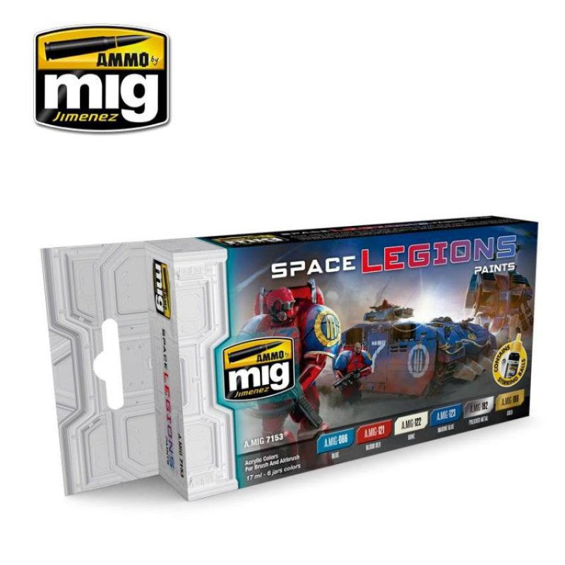 A.MIG-7153 Space Legions Paints Super Glue Colle 21