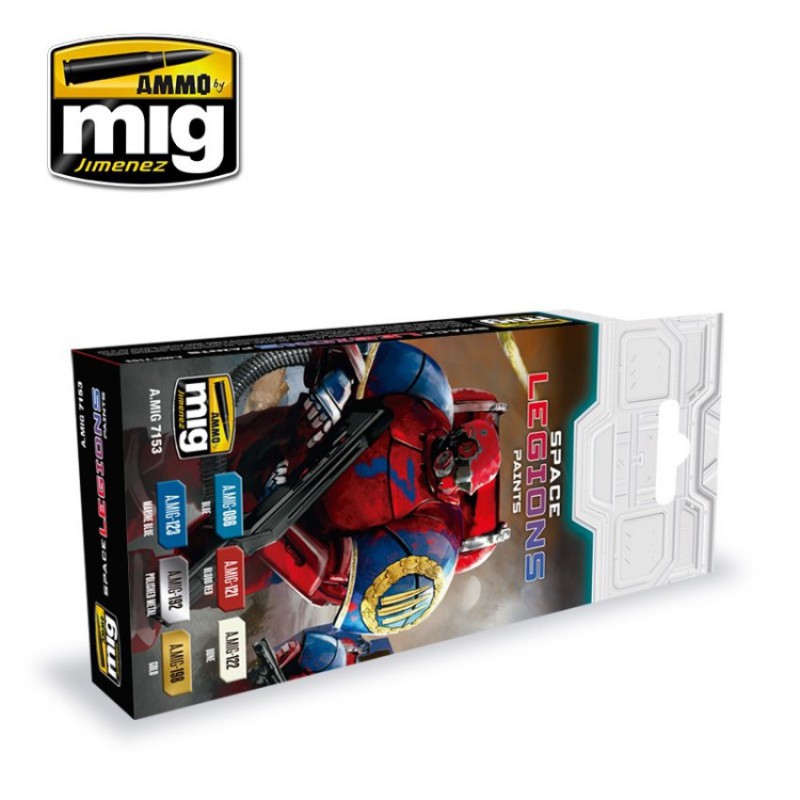 A.MIG-7153 Space Legions Paints Super Glue Colle 21