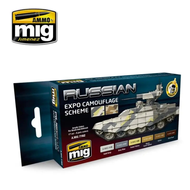 A.MIG-7162 Russian Expo Camouflage Scheme Super Glue Colle 21