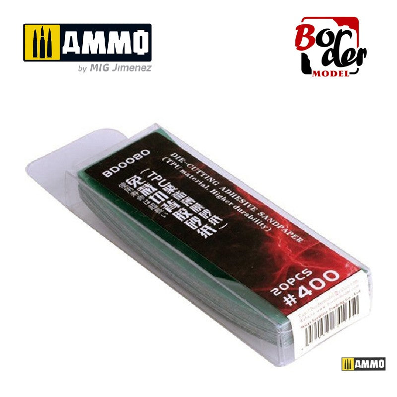 Die-Cutting Adhesive Sandpaper (TPU Material) 20pc colle 21