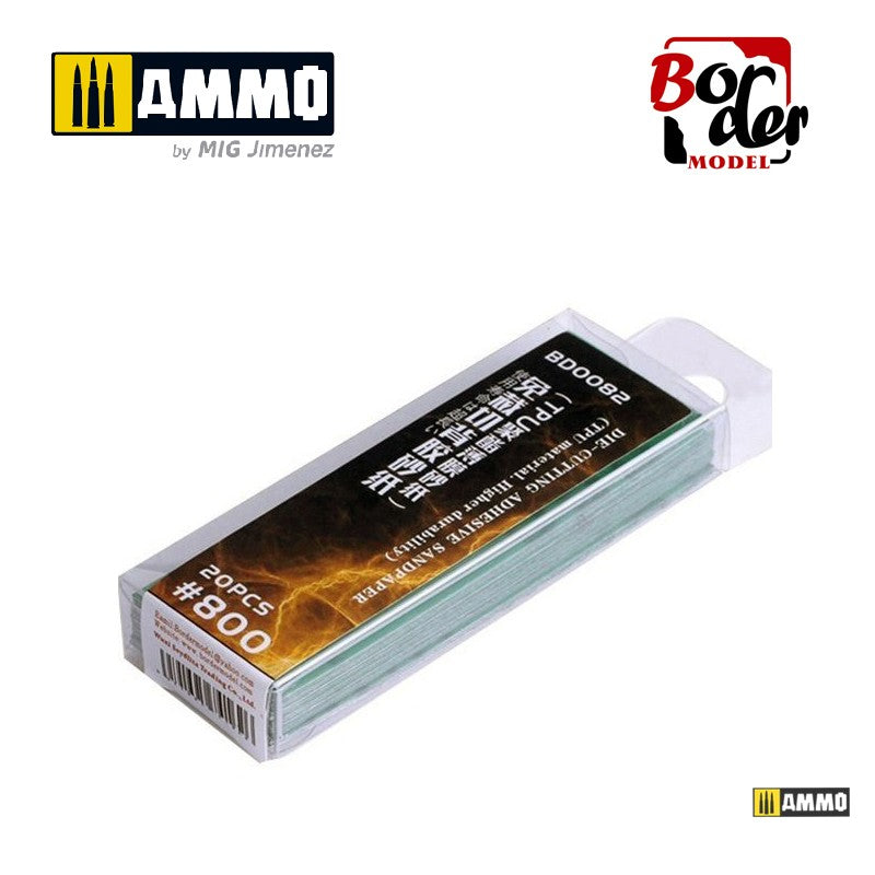 Die-Cutting Adhesive Sandpaper (TPU Material) 20pc colle 21