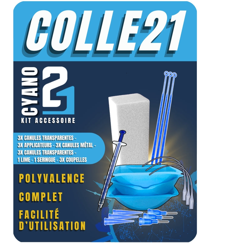 Accessory Kit for Superglue Colle21. - Accessory kit for modeling, Accessory kit for DIY
