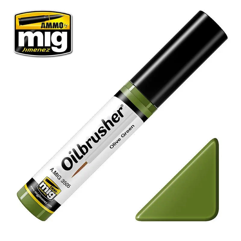 OLIVE GREEN (Oilbrushers) glue 21