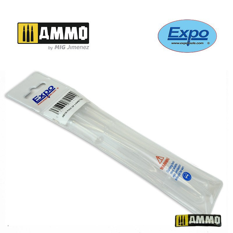 Paquete de 5 pipetas medidoras de pegamento 21