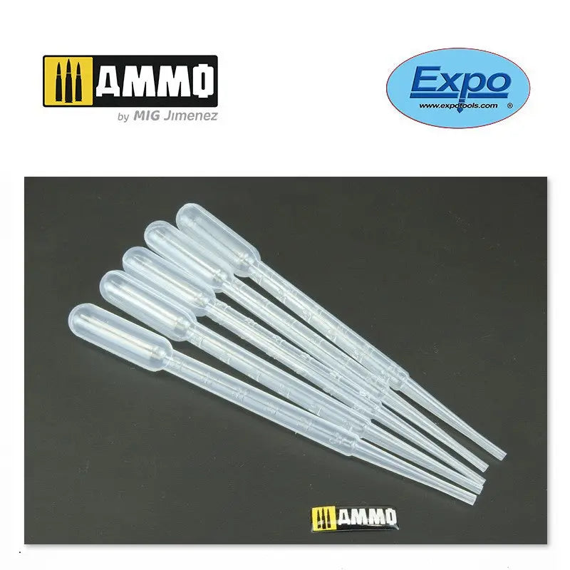 Paquete de 5 pipetas medidoras de pegamento 21