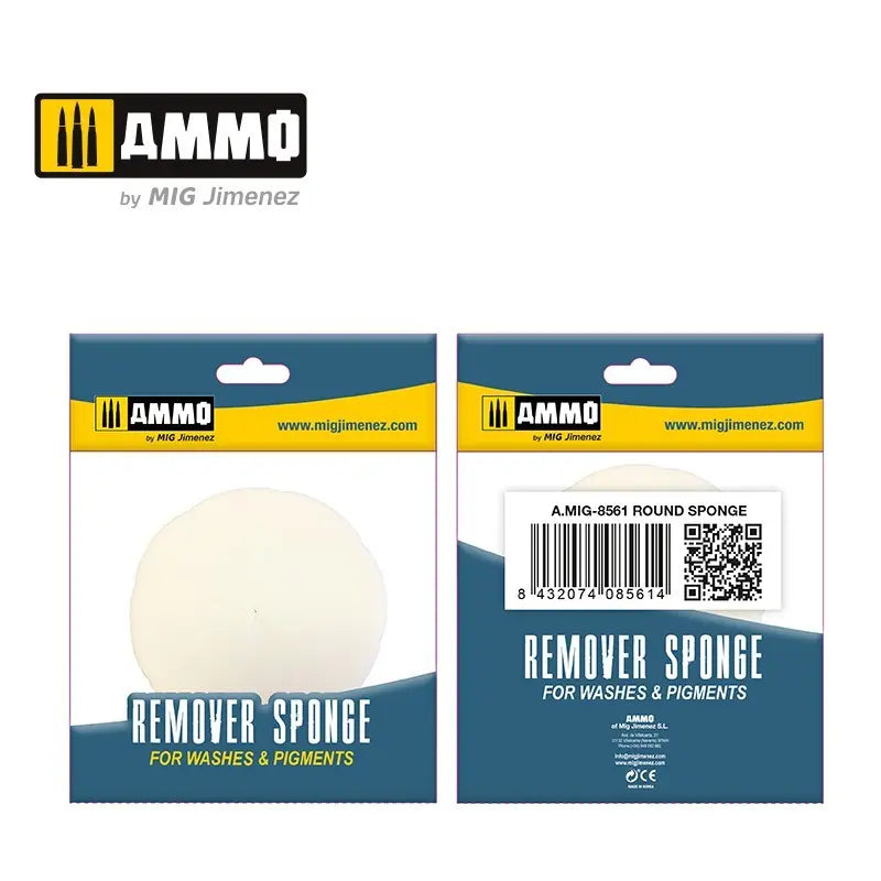 Round Sponge - 1 pc. A.MIG-8561 Super Glue Colle 21