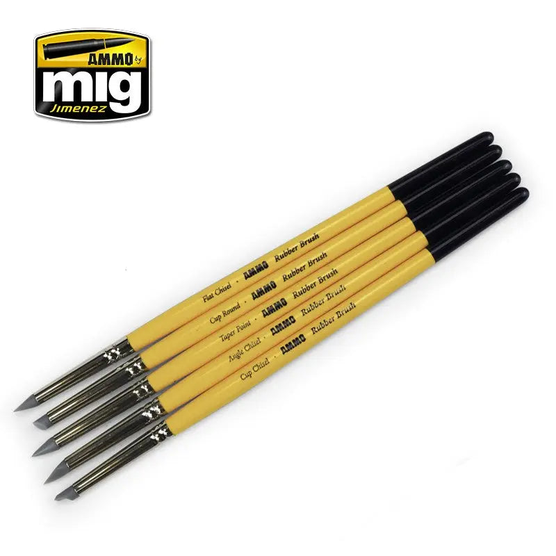 RUBBER BRUSH SET colle 21