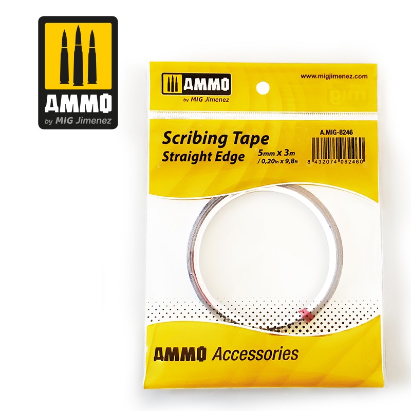 Scribing Tape - Straight Edge (5mm x 3M) colle 21