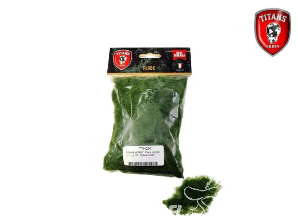 Titans Hobby végéation TTH234 Flocage longueur 6mm 30gr Vert herbe Super Glue Colle 21