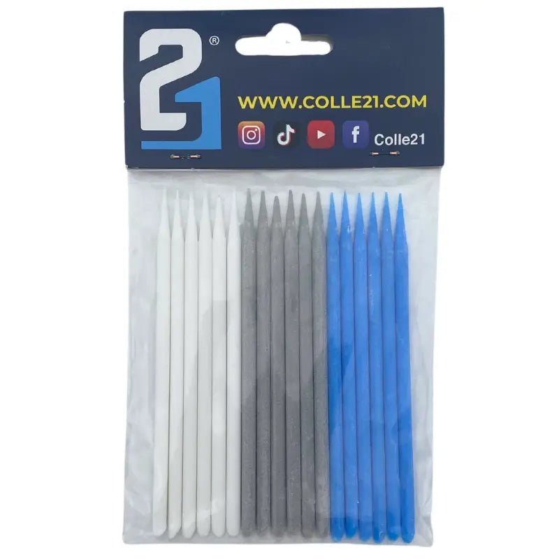 18 Limes Abrasives Superglue Colle21 – Pack de 18 Limes de ponçage avec Granulométries Variées (100 à 240) produits et accessoires professionnelle pour le Bricolage & Modélisme ! ✨🔧 colle 21