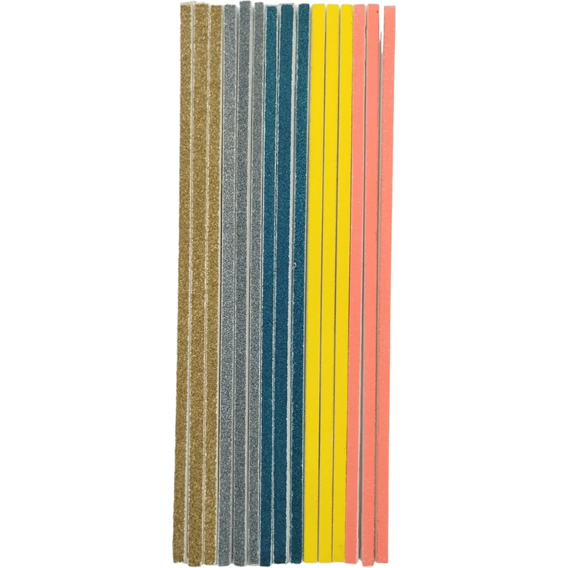 15 Limes Abrasives Superglue Colle21 – Pack de 15 Limes de ponçage avec Granulométries Variées (100 à 240) produits et accessoires professionnelle pour le Bricolage & Modélisme ! ✨🔧 Colle 21