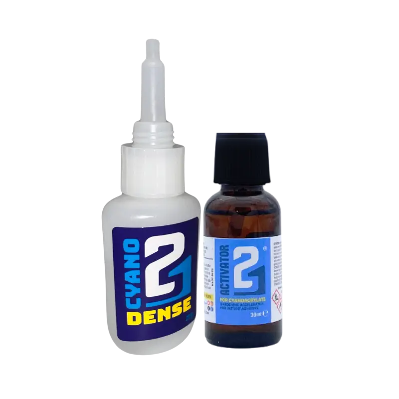 KIT ACTIVATEUR Colle21 Super Glue Colle21 DENSE + ACTIVATEUR LIQUIDE pour cyano 30ml -
Colle Extra-Forte Multi-Usages
Idéale pour le modélisme, le bricolage créatif et les réparations techniques exigeantes.🛠️ Colle 21