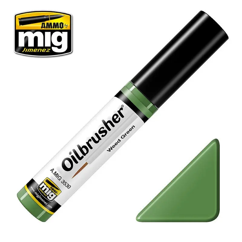 WEED GREEN (Oilbrushers) glue 21