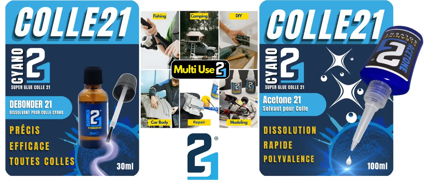 Comment enlever la super glue cyano