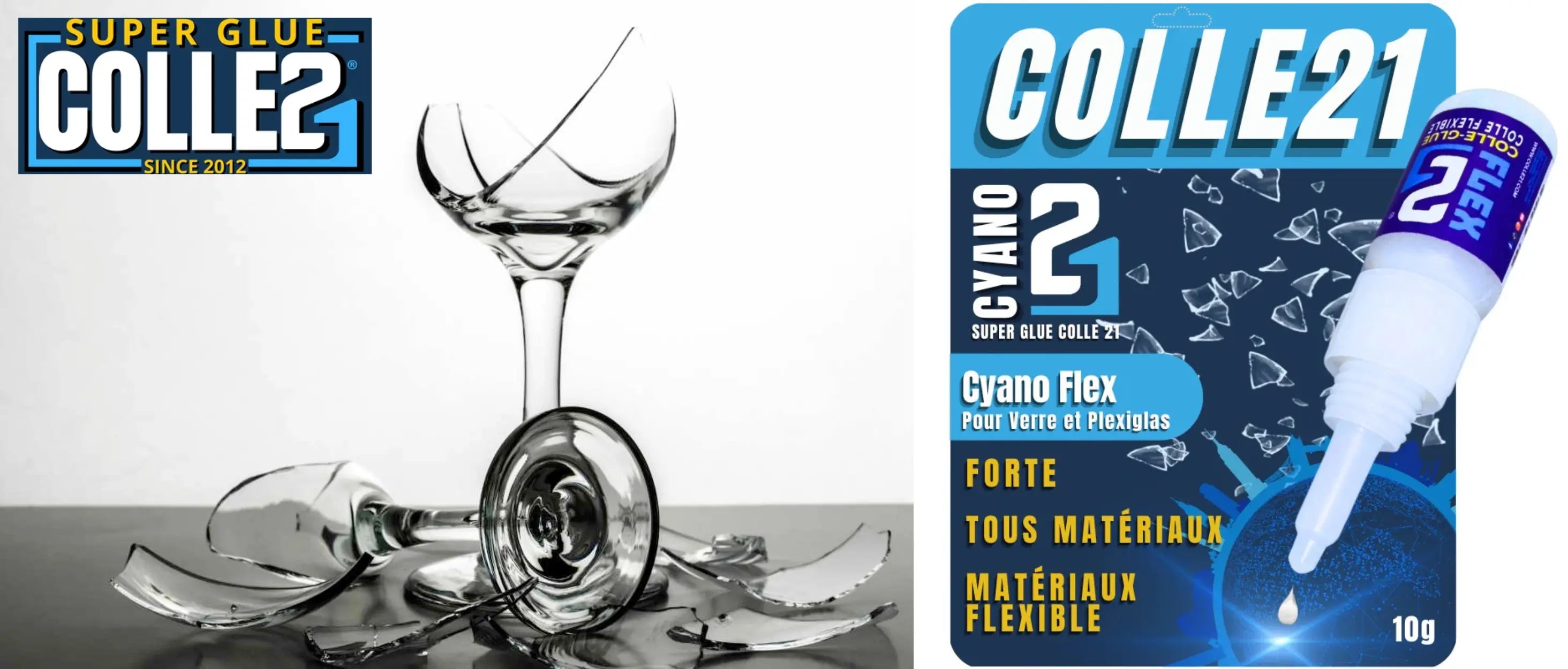 Quelle est la meilleure colle pour le verre ?