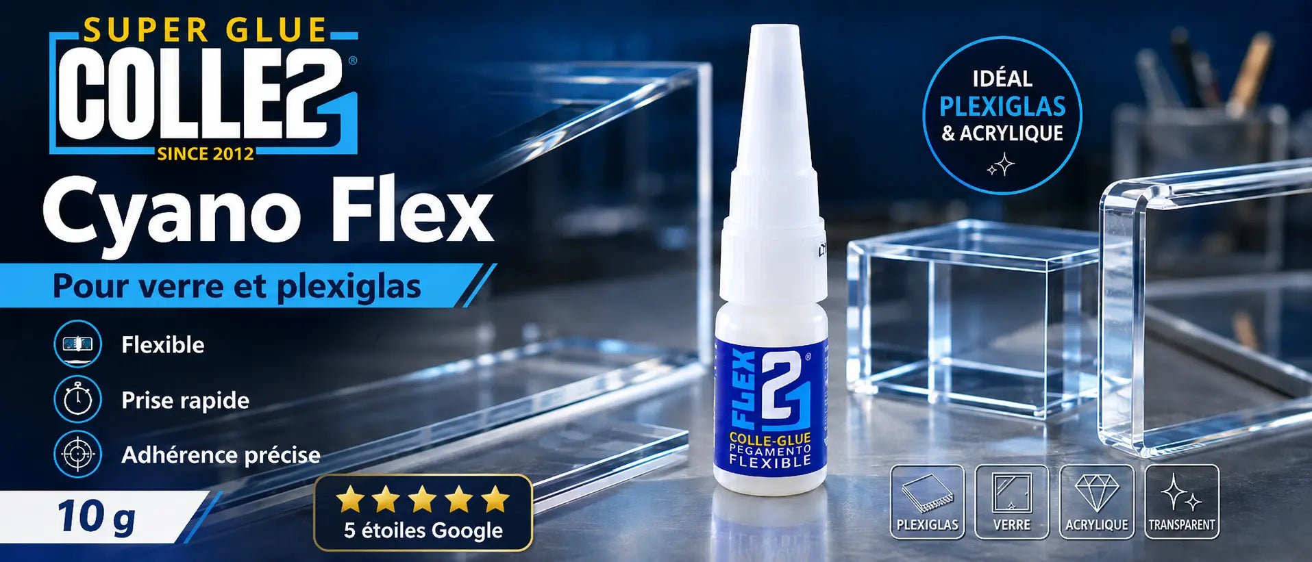 Quelle colle utiliser pour le Plexiglas ?