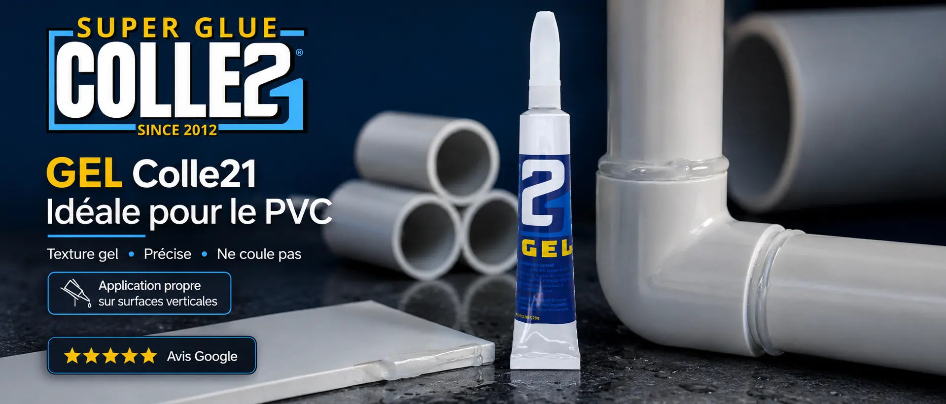 Quelle colle utiliser pour le PVC ?