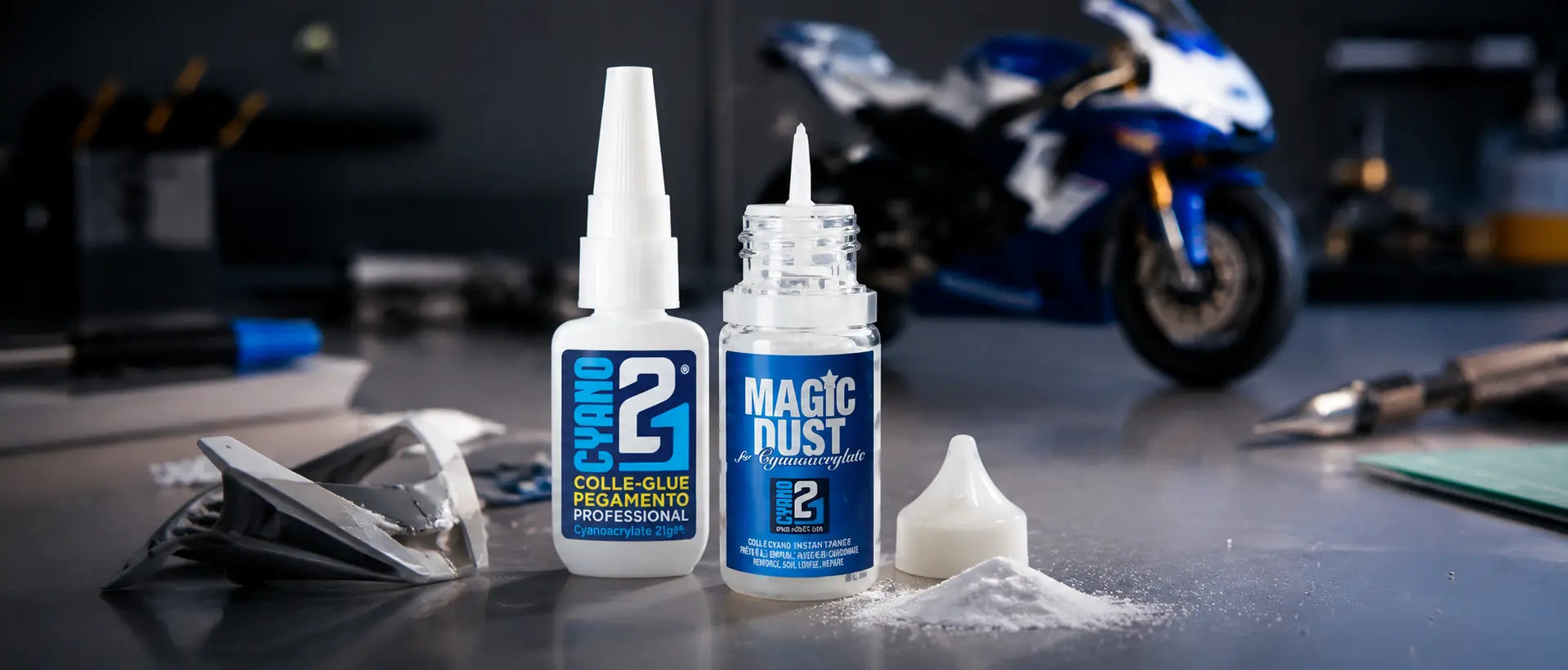 Super Glue et bicarbonate comment ça fonctionne ?